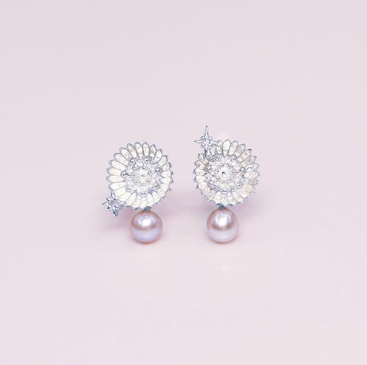 Imaginary Flowers Earrings - LLUNAA