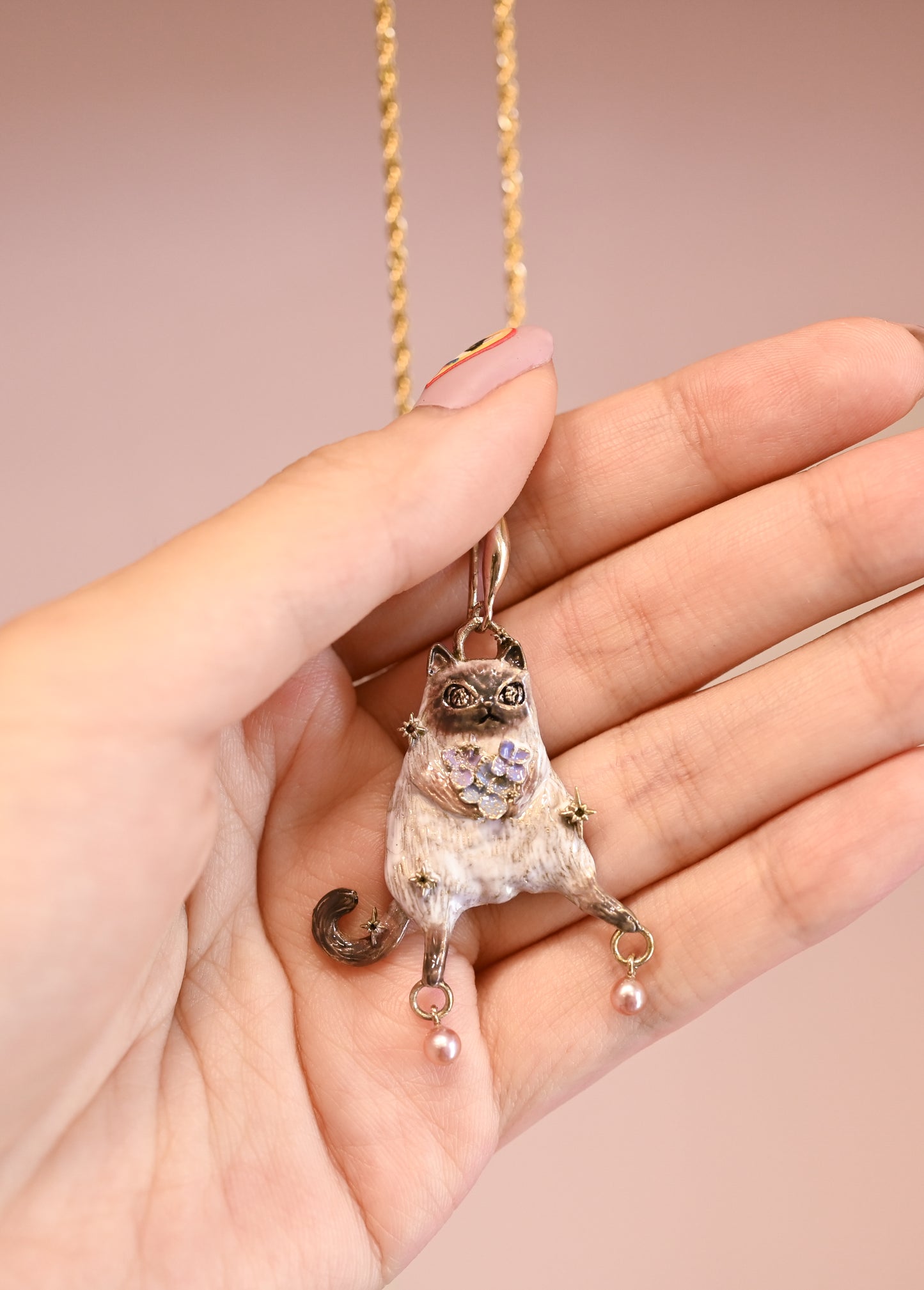 Siamese Meow Necklace