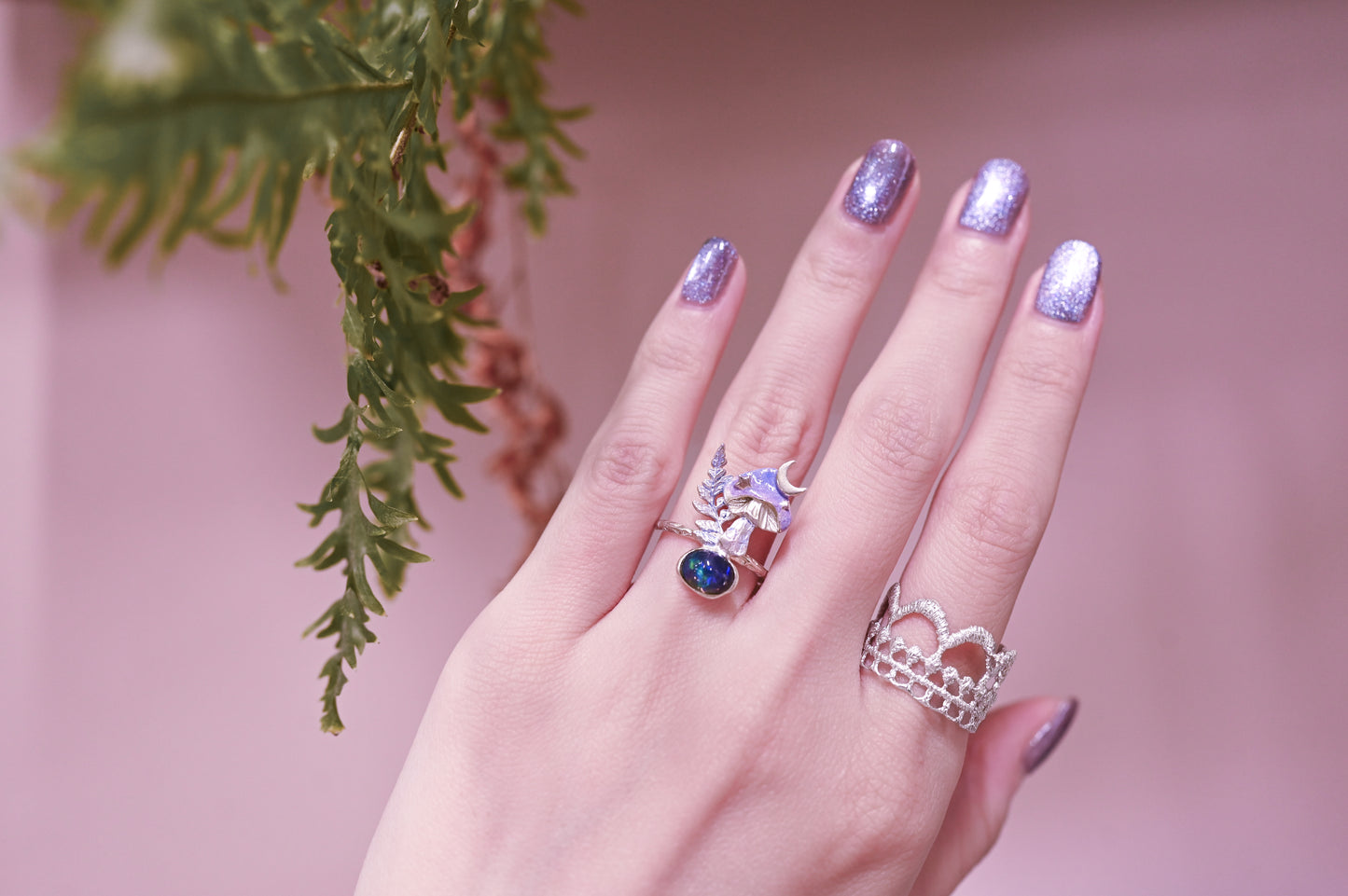 Lazy Glamour - Lace Ring - LLUNAA