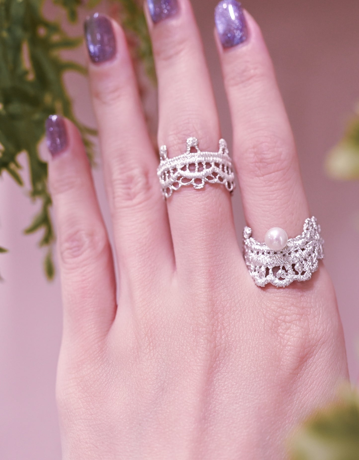 Lazy Glamour - Lace Ring - LLUNAA