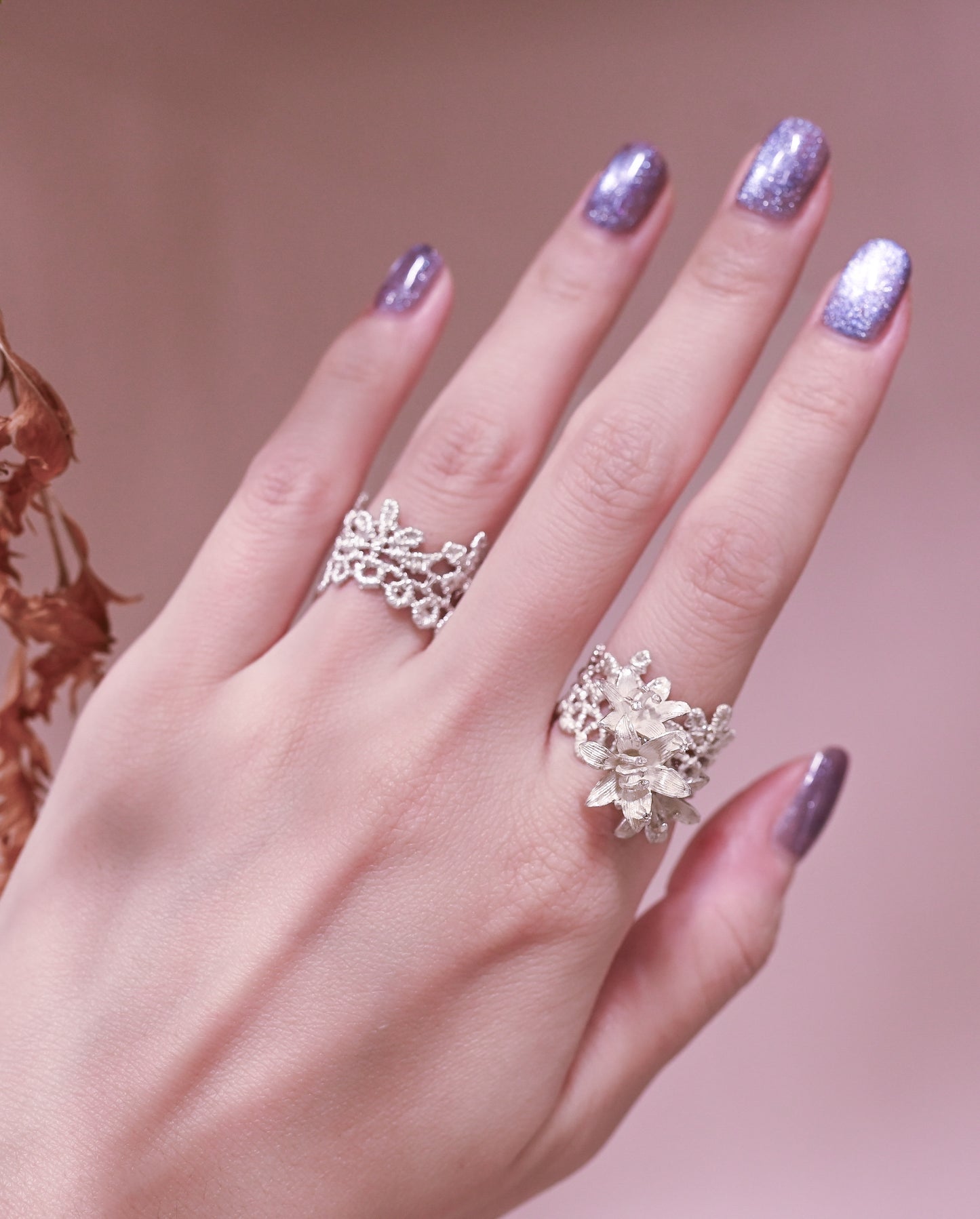 Lazy Glamour - Lace Ring - LLUNAA