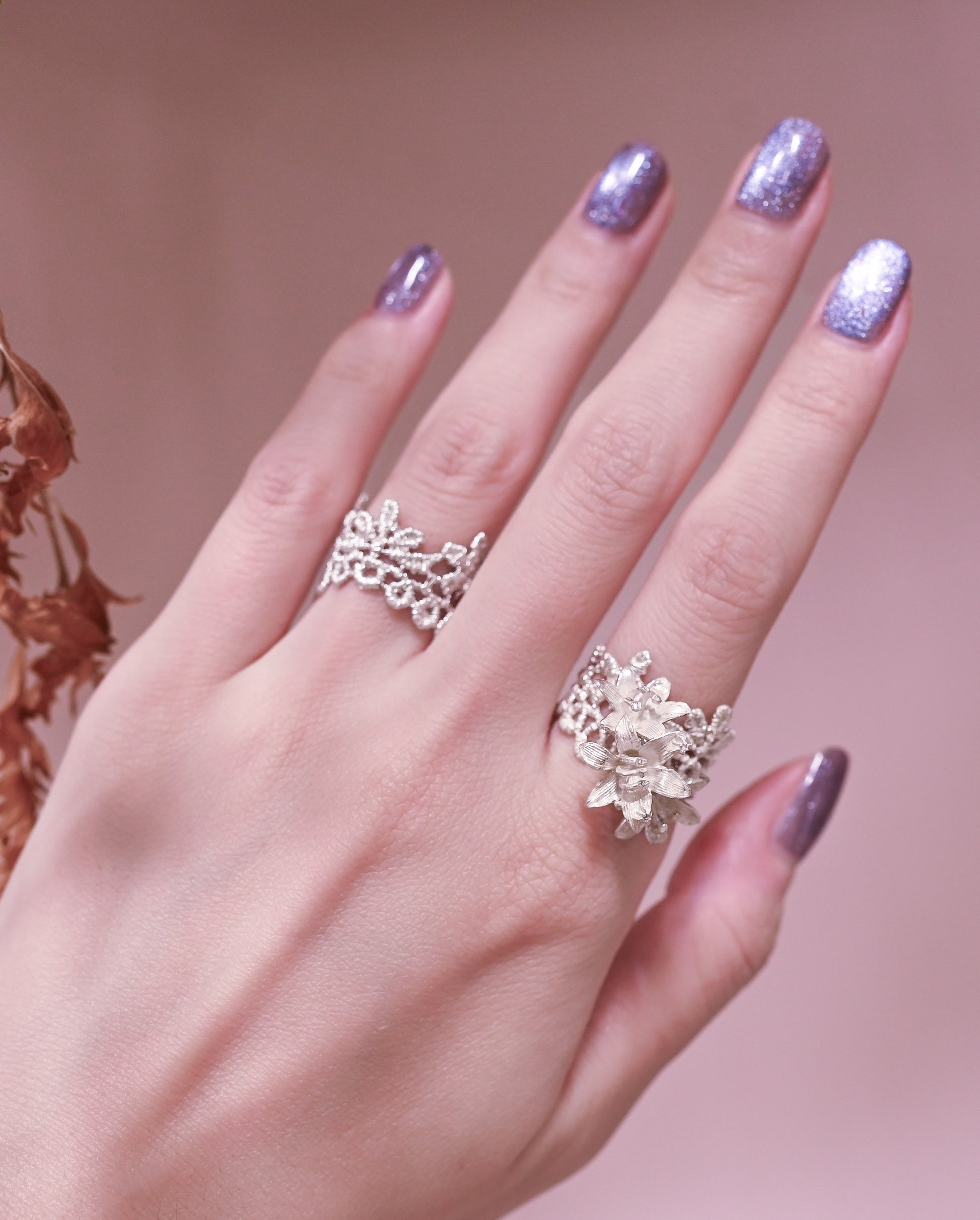 Lazy Glamour - Lace Ring - LLUNAA