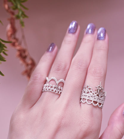 Lazy Glamour - Lace Ring - LLUNAA